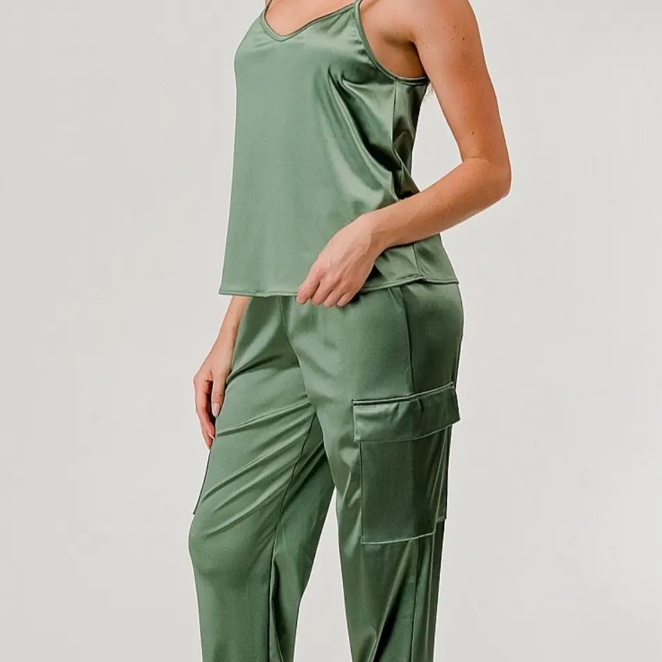 GeeGee Satin Jogger pants