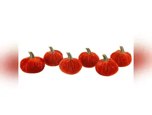Velvet Mini Pumpkins     