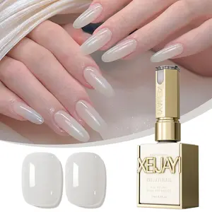 1PC 15ML White Coconut Milk White  Nail Gel Polish M002, Semi-Permanent UV LED Soak Off Nail Art, Alcohol-Free Formula for DIY Salon Nails