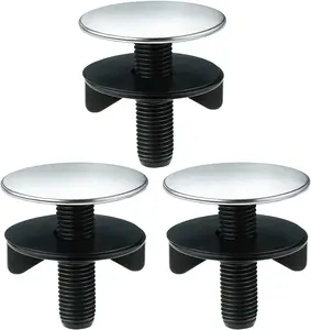 3Pack Sink Hole Cover, Faucet Hole Cover, Sink Tap Hole Plate Stopper Cover, Kitchen Sink Accessories, Blanking Metal Plug, Spot Resist Stainless Steel(0.5 to 1.7 Inch in Diameter) JAKENHAM
