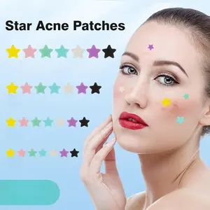 280pcs Cute Star Decorative Stickers, Hydrocolloid Patches for Skin Decoration, Waterproof & Gentle on Skin