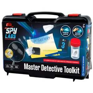 Thames & Kosmos  V2 Master Detective Toolkit Story Book, Science Kit