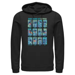 Men's Lilo & Stitch Emotions of 626 Pull Over Hoodie