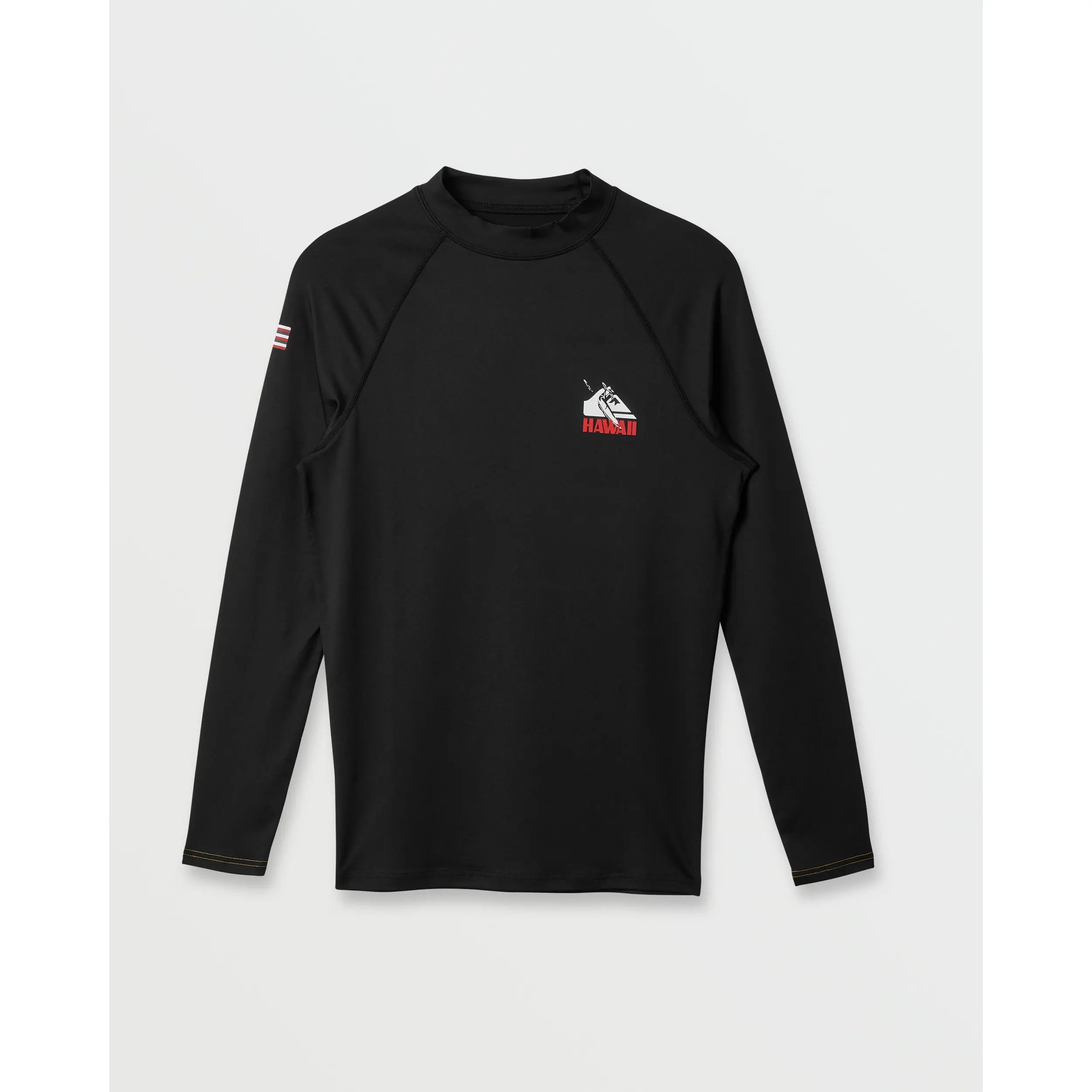Quiksilver | Hawaii UPF 50 Long Sleeve Surf Tee | Stretch Fit UPF Sun Protection | Surf & Swim & Sun Protection