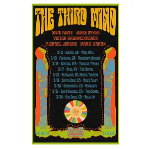 The Third Mind - March 2026 Tour Poster
