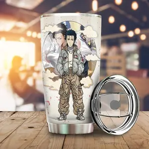 [Anime Cups - Sale Up To 35%] Okabe Rintarou Tumbler Cup, Steins;Gate Anime Character Cup, Mad Scientist Design, Anime Car Accessory, Gift for Sci-Fi and Anime Collectors
