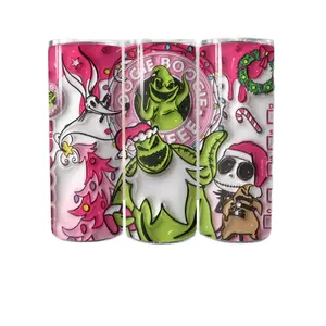 Pink Xmas Oogie Tumbler