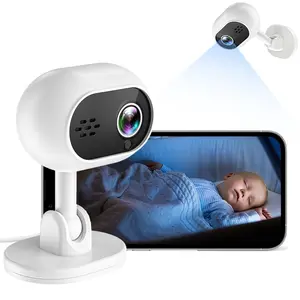 Mini Smart Camera1080P HD Webcam With 2 Way Audio, Night Vision, Phone App And Motion Detection, Indoor Camera For Home Security Elderly Monitoring, Indoor, Office, Baby, Pet Monitor