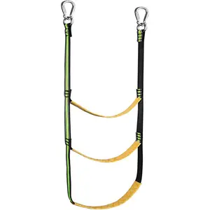 5 Step Boat Rope Ladder Portable Boat Rope Ladder and Extension Fishing Rope Ladder for Inflatable Boats,Kayak,Canoeing