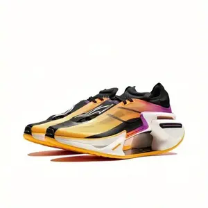 Jueying 3.0 Elastic Speed Running Shoes for Men - Neon Green Stability Support Sneakers with Shock Absorption, Anti-Slip Rubber Sole, Lightweight Breathable Design for Marathon Training & Casual Wear, Sleek Athletic Footwear, Secure Laceup, Performance