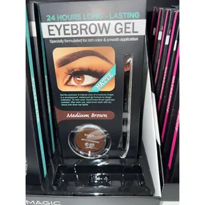 Matte Eyebrow Gel in Medium Brown - Cosmetic Makeup eyebrowpencil