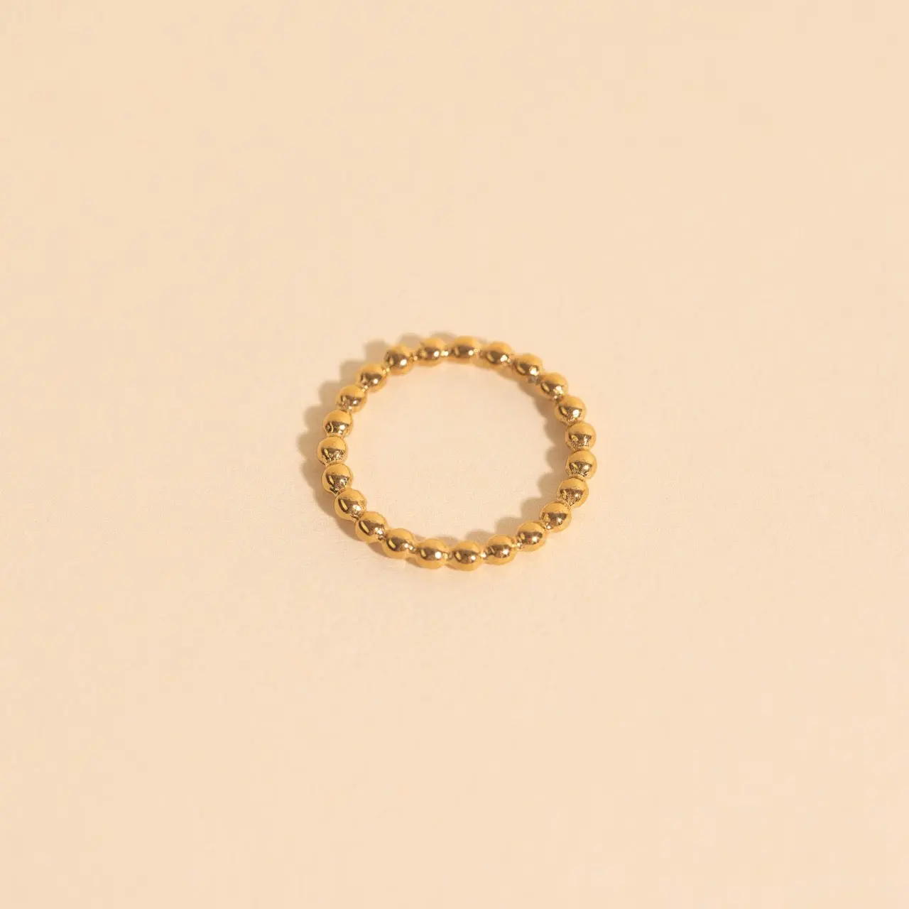 Beaded Circle Necklace Extender Charm