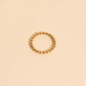 Beaded Circle Necklace Extender Charm