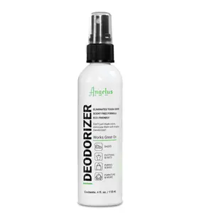 Angelus Deodorizer 4 fl oz - Eliminates Tough Odors on Shoes, Clothings, Bags, Furniture, & More!
