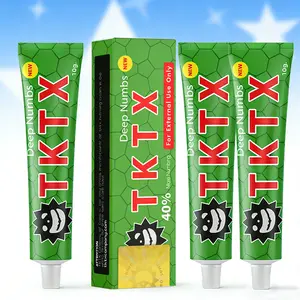 TKTX Tattoo Numbing Cream (3 Pack) , Relief Cream for Tattoos, Waxing, Microneedling, Lecithin External Cream(10g) Cosmetic.