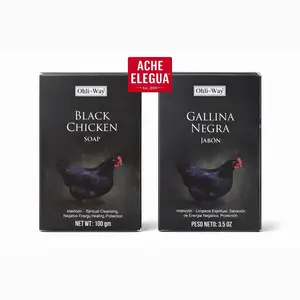 Ohli-Way Spiritual Soap Black Chicken - Gallina Negra Jabón 100g for Spiritual Cleansing & Negative Energy Healing Protection