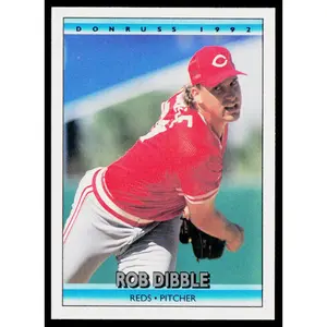 Rob Dibble 1992 Donruss #139b Cincinnati Reds