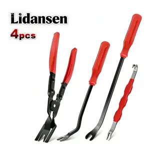 【FathersDayGift】3 Pcs Auto Clip Pliers Set & Fastener Remover Car Trim Rivet Removal Pry Tool Repair Kit with Storage Bag for Automotive Door Panel fathersdaygift