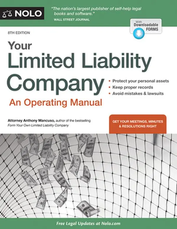 USED-Your Limited Liability Company: An English Operating Booklet by Anthony Mancuso (Paperback), Tutorial