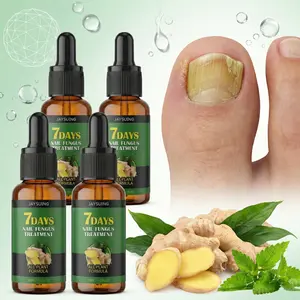 7 Days Ginger Nail Care Serum, 30ml Nail Fungus Treatment for Toenail, Fingernail & Cuticle Care