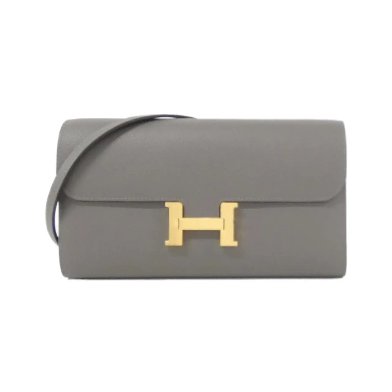 Pre-owned HERMÈS Calfskin Small Leather Goods Hermes Constance To Go Epsom Wallet