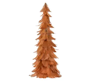 Northlight 16" Feather Cone Tree Christmas Decoration