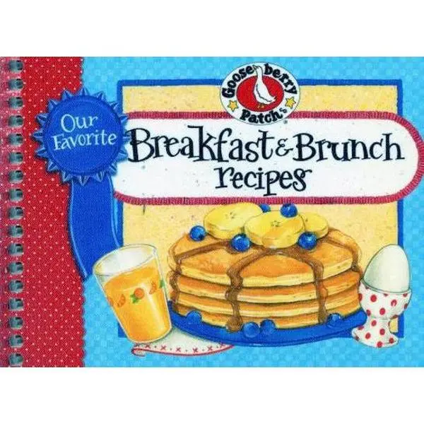 USED Book - Our Favorite Breakfast & Brunch Recipes Cookbook by Gooseberry Patch (Spiral-bound) - english