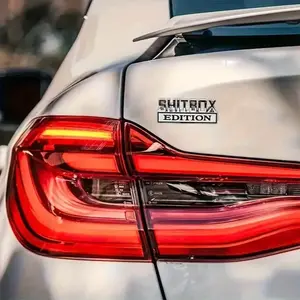 Car Shitbox Version Badge, 3D Car Decoration Accessories, Car Stickers, Self-Installation, Suitable for Suvs, Trucks, Motorcycles, Windows, Laptops, Sticker For Cars