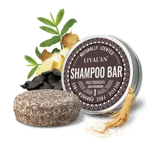 LIYALAN Polygonum Multiflorum Shampoo Bar-Nourishing, moisturizing, and repairing the split ends of the hair