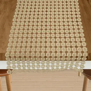 Mocassi Embroidery Eve Table Runner
