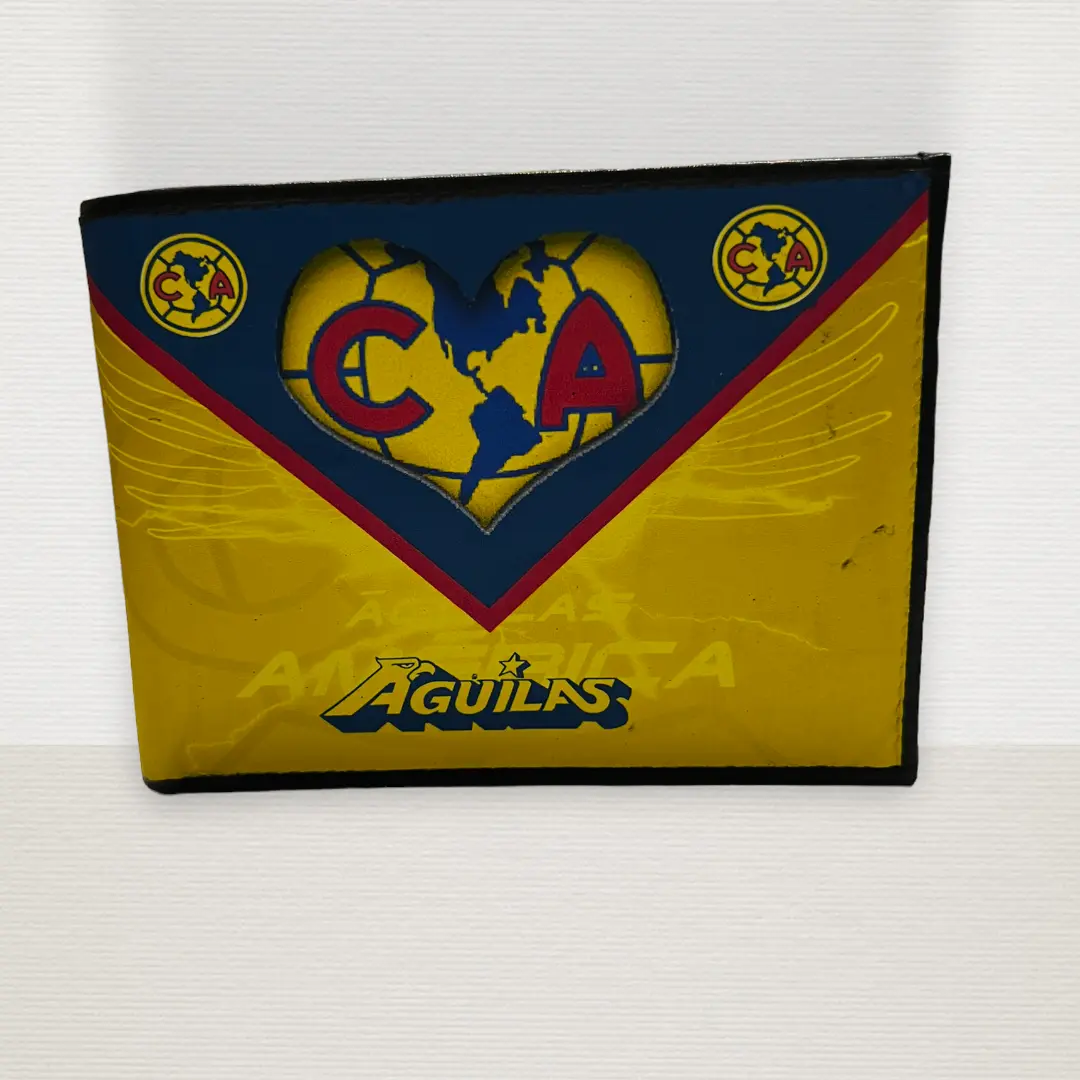 Billetera Aguilas de Piel Men’s Leather wallet aguilas del America