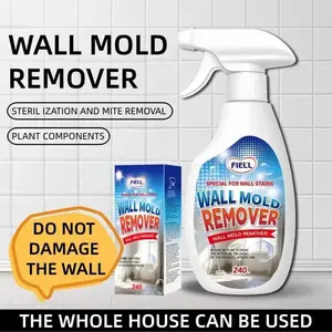 Wall Mold Remover Spray, 240ml - Gentle Formula, No Scrubbing, Safe for Painted Walls