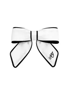 Marlene Hair Bow (White)