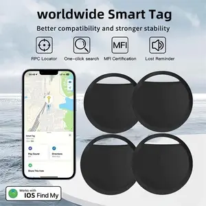 Smart Apple Phone Tracker, Bluetooth-compatible Compatible Tag for Keys Wallet Luggage Pet Finder, Anti-Loss Device for iOS Users