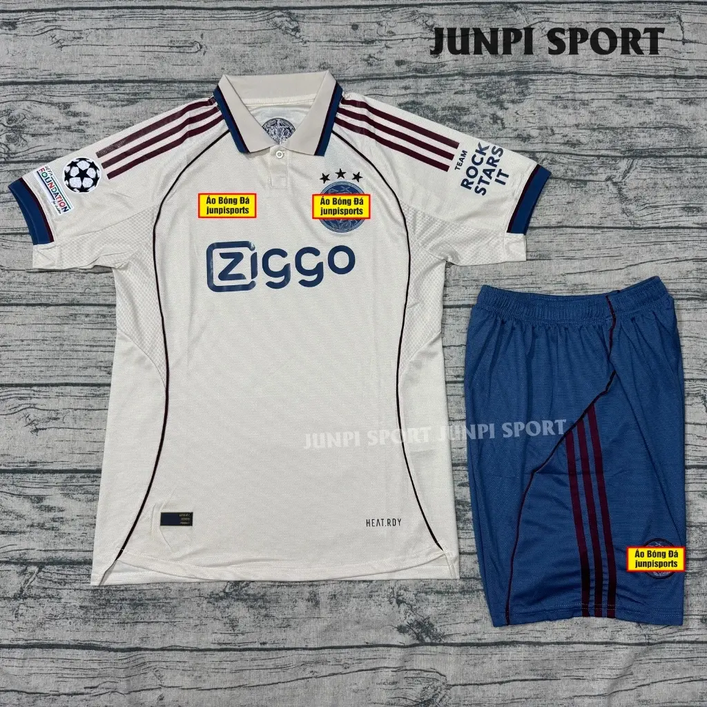 The new Ajax Amsterdam football club kit for the 2025/26 season