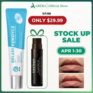 Fordyce Cream for Lips - Fordyce Spot Care, Lip Moisturizer & Repair Balm for Men, Helps Improve Dark Lips, Enriched with Nelupure & Shea Butter (0.7 Oz)