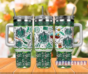 H Potter 20oz - 40oz Tumbler Stainless Steel, Double Wall Insulated, With Handle – Magic Wizard Series Design, Perfect Gift for Fans
