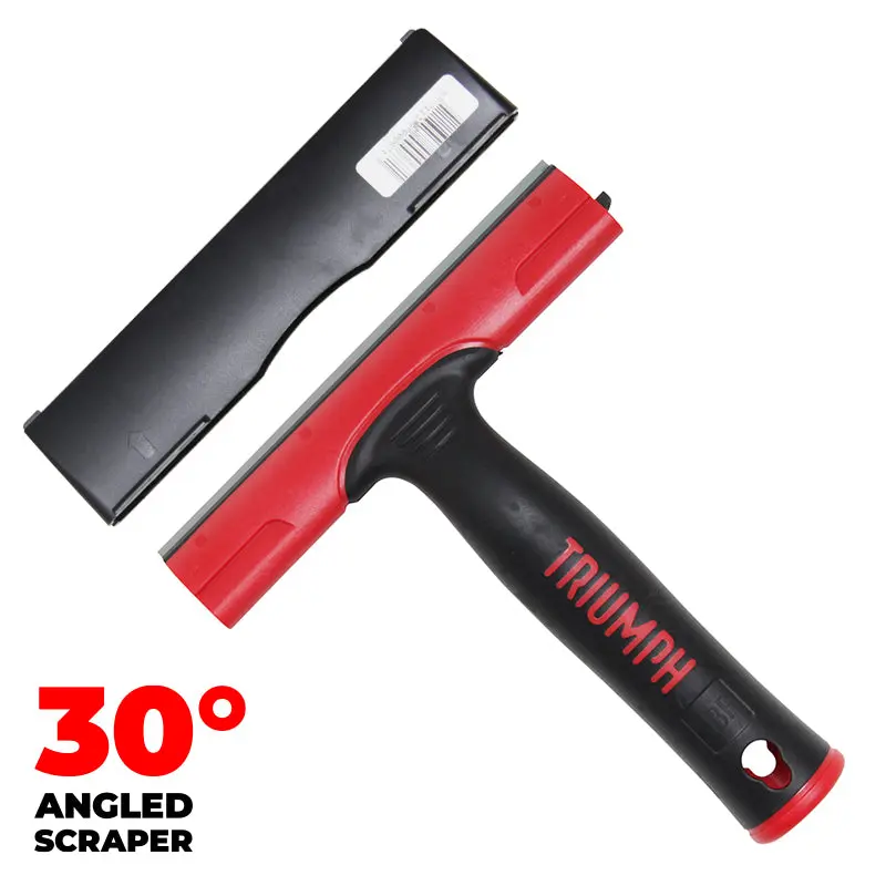 Triumph 6in/15cm MK3 Scraper Rubber Grip Angled Triumph 6in/15cm MK3 Scraper Rubber Grip Angled