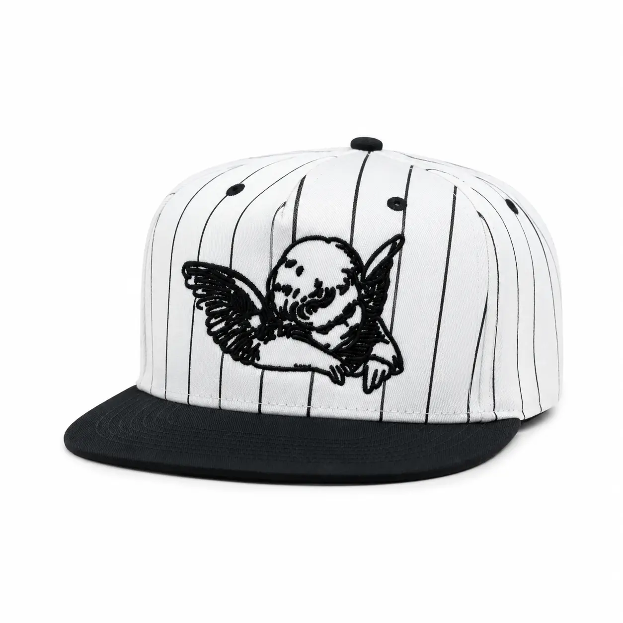 Pinstripe Angel Hat