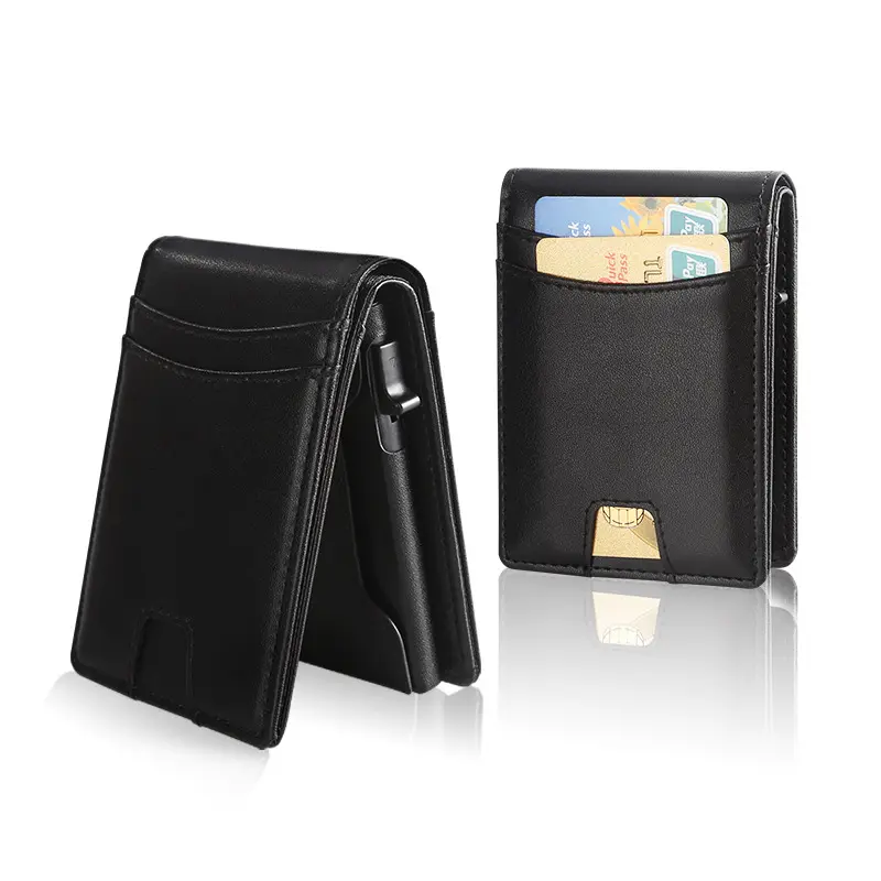 Men's Chic Retro Basic Multi-Function Cow Hide Advanced Carbon Fiber RFID Blocking Wallet - Ultra Lightweight, Compact High-Capacity Anti-Theft Card Holder for IDs, Credit Cards, Everyday Carry