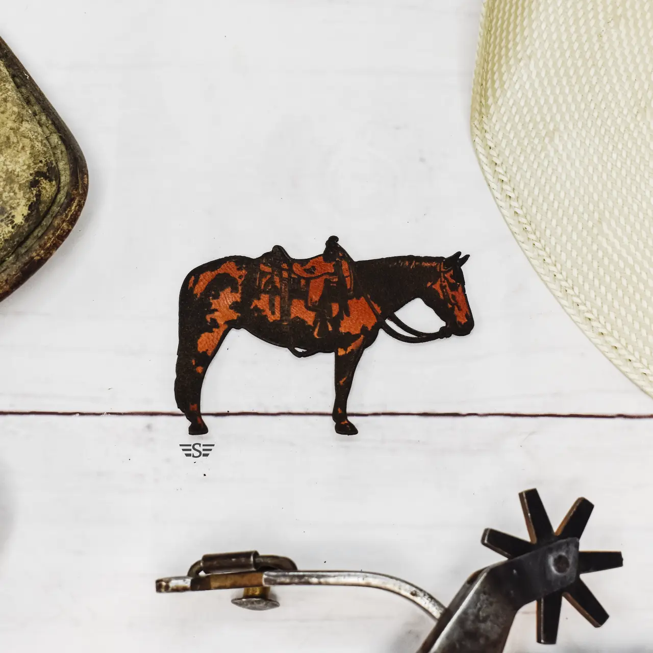 Leather Ranch Horse Patch (Patch Only)