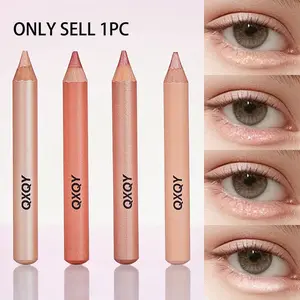 Qxqy Waterproof Eyeliner Pen, Long-Lasting Smudge-Proof Eye Makeup, Natural Look & Highlighting Effect, Multi-Purpose Cosmetic Tool