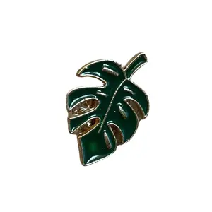 lovelevel | Pin Collection | MONSTERA ENAMEL PIN | Sustainable Fashion | Handmade Enamel Pin