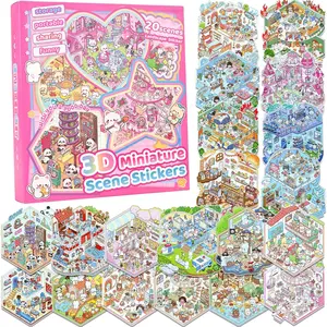 DIY 3D Sticker Set for Adults, Create Unique Home Decoration, Ideal for Crafting & Personalization Projects, Enhance Living Space Aesthetics