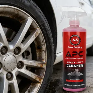 AttachedAny APC Heavy Duty Cleaner – Wheels & Tires Degreaser, Multi-Purpose Cleaner for Engines & Heavy Automotive Grime