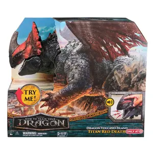 How to Train Your Dragon Titan Red Death Figure How to Train Your Dragon Titan Red Death Figure