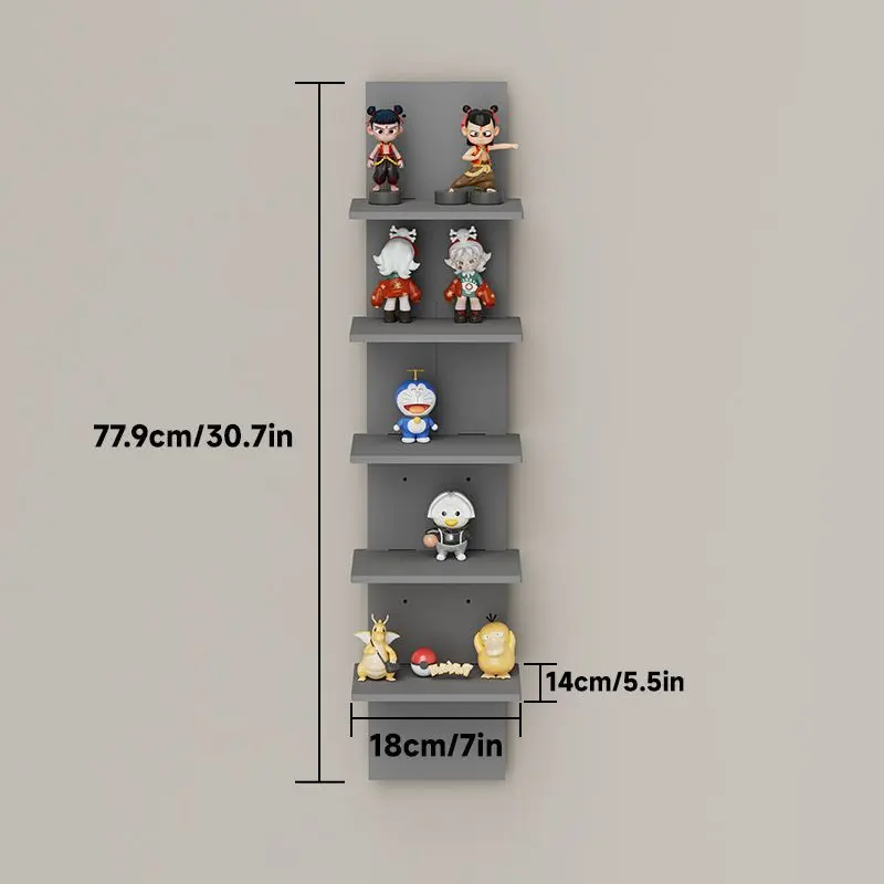 Grey floating rack, 5th floor