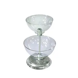 Azar Displays Two-Tier 8" & 10" Bowl Counter Display