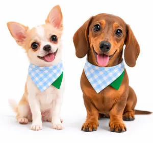 Adjustable Pet Bandana Scarf - Cute Fashionable Neck Accessory for Small-Medium Dogs & Cats, Versatile Triangle Bib, Dog & Cat Supplies dogaccessories,dog products