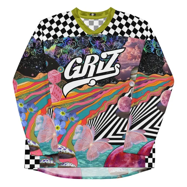 GRiZ Inspired Show Love Spread Love Rave Jersey, Psychedelic Festival Outfit, Comfy Outfit for Bass Music Lovers